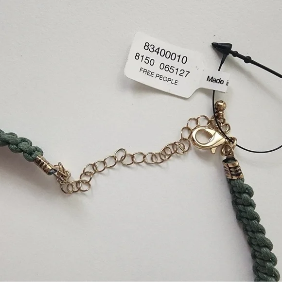 Free People Sweet Carolina Choker Necklace/Jade - Picture 15 of 16